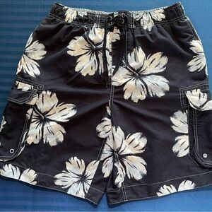 Arizona Jean Company - Men’s Blue & White Board Shorts - EUC